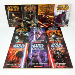 Star Wars The Last of the Jedi Books Jude Watson 1-10 Complete 10 Book Set 2005